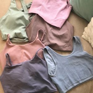 BULK … Tank tops in excellent condition! Worn a few times but I have too many!